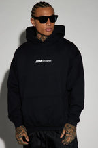 M8 Competition White Oversized Hoodie – 400 GSM Premium Streetwear | WesternVibe®