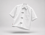 Clasp Essential White Shirt – Clean Minimal Streetwear