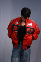 Red Ferrari F1 Printed Jacket – Racing Style Unisex Jacket | Westernvibe