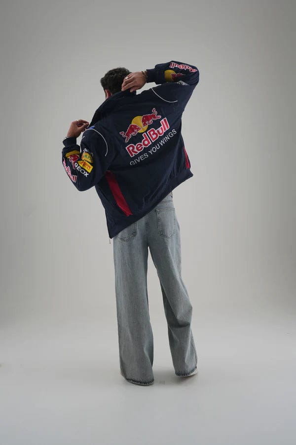Red Bull Embroidered Jacket – Premium Racing Style | Westernvibe