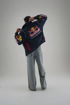 Red Bull Embroidered Jacket – Premium Racing Style | Westernvibe