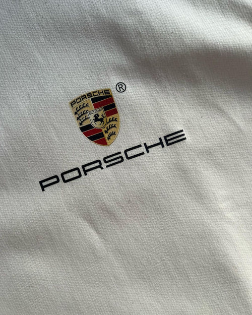Premium Cotton White Oversized T-Shirt Fabric Texture Close Up