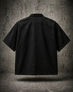 Clasp Essential Black Shirt – Minimal Luxury Fit