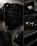 Clasp Essential Black Shirt – Minimal Luxury Fit