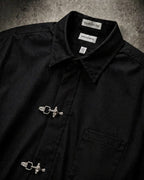 Clasp Essential Black Shirt – Minimal Luxury Fit
