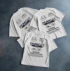 Porsche 911 Oversized T-Shirt Front View – WesternVibe Streetwear
