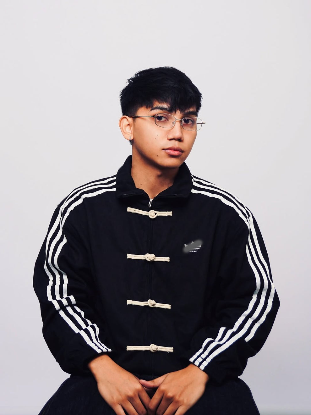 CNY suede streetwear jacket in a modern oversized fit
