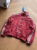 Imperial knot streetwear jacket with Chinese button closure
