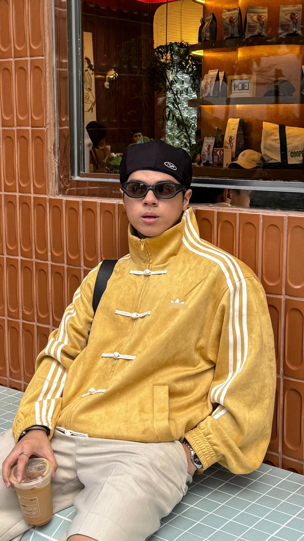 CNY Suede Jacket – Oversized Unisex Chinese-Inspired Streetwear
